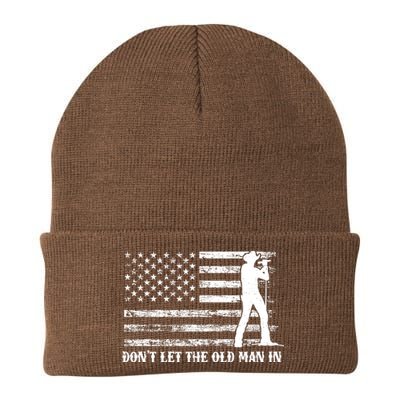 Dont Let The Old Man In Knit Cap Winter Beanie