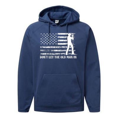 Dont Let The Old Man In Performance Fleece Hoodie