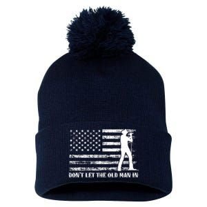 Dont Let The Old Man In Pom Pom 12in Knit Beanie