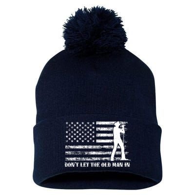 Dont Let The Old Man In Pom Pom 12in Knit Beanie