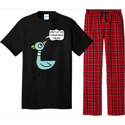 DonT Let The Pigeon Drive The Bus Funny Pajama Set