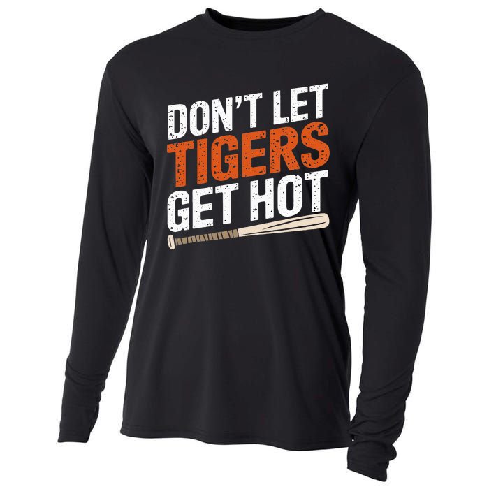 DonT Let Tiger Get Hot Cooling Performance Long Sleeve Crew