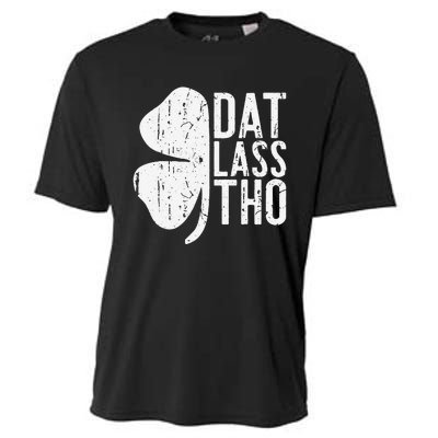 Dat Lass Tho Saint Patrick's Day Cooling Performance Crew T-Shirt