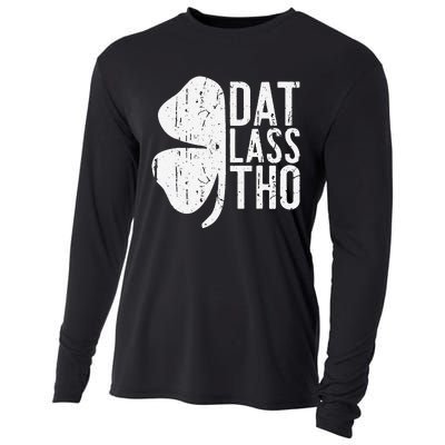 Dat Lass Tho Saint Patrick's Day Cooling Performance Long Sleeve Crew