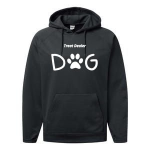 Dog Lover Treat Performance Fleece Hoodie