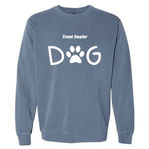 Dog Lover Treat Garment-Dyed Sweatshirt