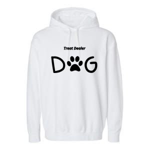 Dog Lover Treat Garment-Dyed Fleece Hoodie