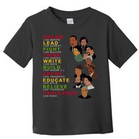 Dream Lead Think Educate Black History Month Toddler T-Shirt
