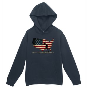 Dont Let The Old Man In American Flag Guitar Urban Pullover Hoodie