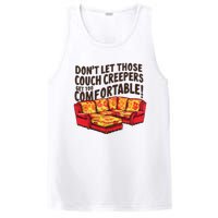 DonT Let Those Couch Creepers Get Too Comfortable Funny PosiCharge Competitor Tank