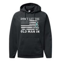 DonT Let The Old Man In Performance Fleece Hoodie