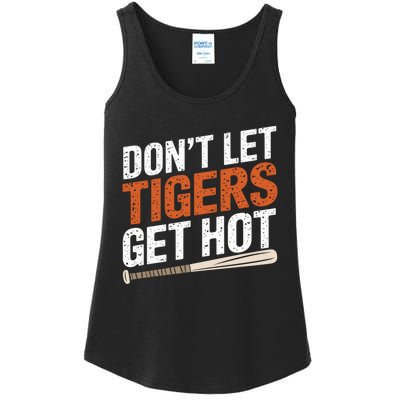 DonT Let Tiger Get Hot Ladies Essential Tank