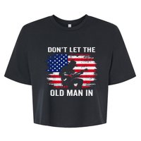 DonT Let The Old Man In Vintage Bella+Canvas Jersey Crop Tee