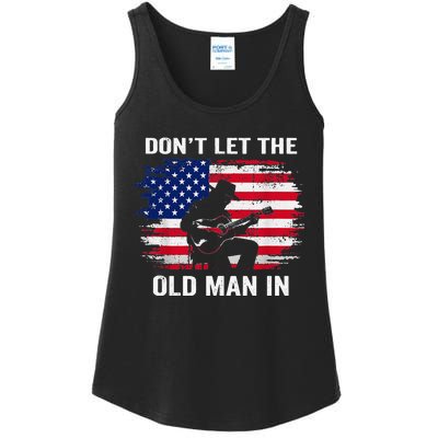 DonT Let The Old Man In Vintage Ladies Essential Tank