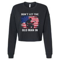 DonT Let The Old Man In Vintage Cropped Pullover Crew