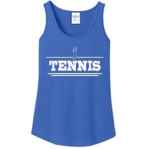 Distressed Look Tennis Gift For Tennis Players Gift Ladies Essential Tank