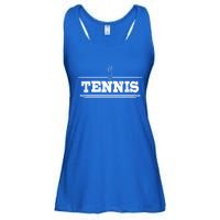 Distressed Look Tennis Gift For Tennis Players Gift Ladies Essential Flowy Tank