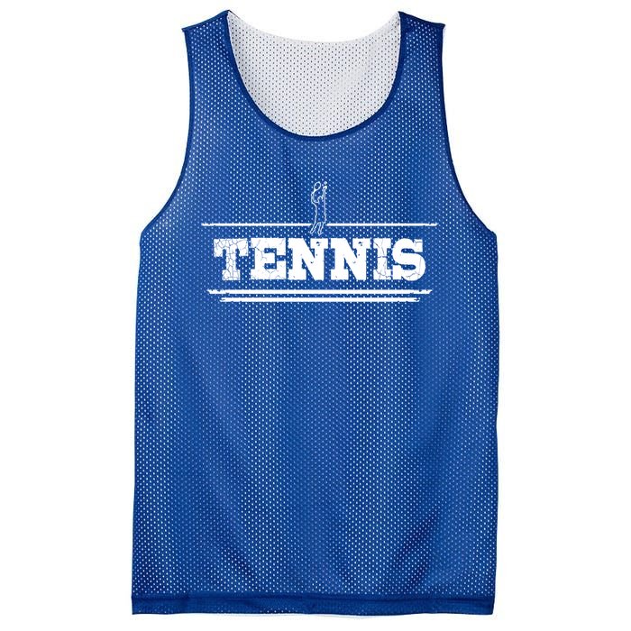 Distressed Look Tennis Gift For Tennis Players Gift Mesh Reversible Basketball Jersey Tank