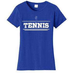 Distressed Look Tennis Gift For Tennis Players Gift Women's T-Shirt