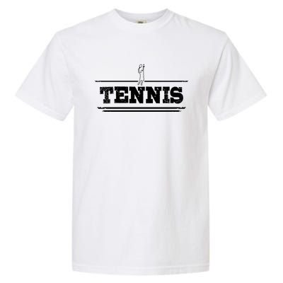 Distressed Look Tennis Gift For Tennis Players Gift Garment-Dyed Heavyweight T-Shirt