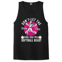 DonT Let The Pretty Face Fool You IM A Softball Beast Girl PosiCharge Competitor Tank