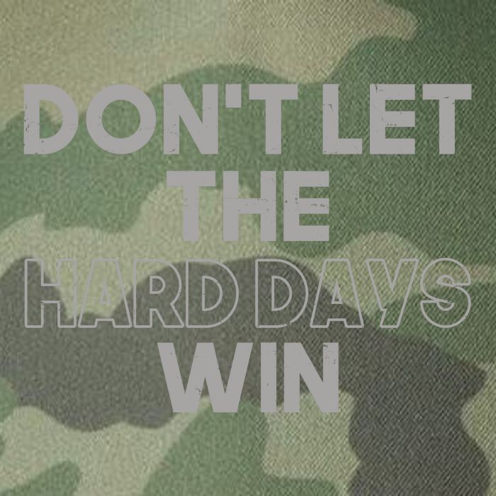 Dont Let The Hard Days Win Legacy Tie Dye Trucker Hat
