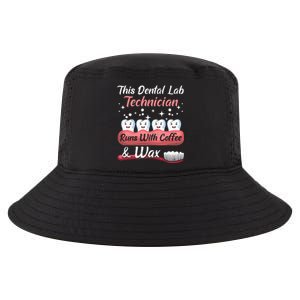 Dental Lab Technician Runs With Coffee And Wax Dental Lab Cool Comfort Performance Bucket Hat