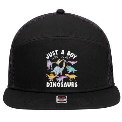 Dinosaur Lover Tee Dinosaur Tee Dino 7 Panel Mesh Trucker Snapback Hat