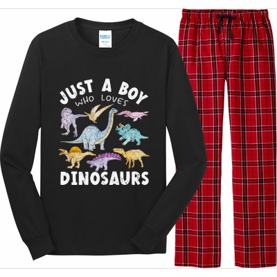 Dinosaur Lover Tee Dinosaur Tee Dino Long Sleeve Pajama Set