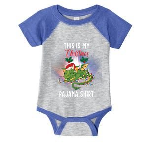 Dragon Lovers This Is My Christmas Pajama Great Gift Santa Dragon Meaningful Gif Infant Baby Jersey Bodysuit