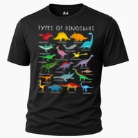 Dinosaur Lover Types Of Dinosaurs Different Dinosaurs Performance Shirt