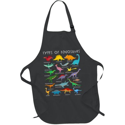 Dinosaur Lover Types Of Dinosaurs Different Dinosaurs Apron