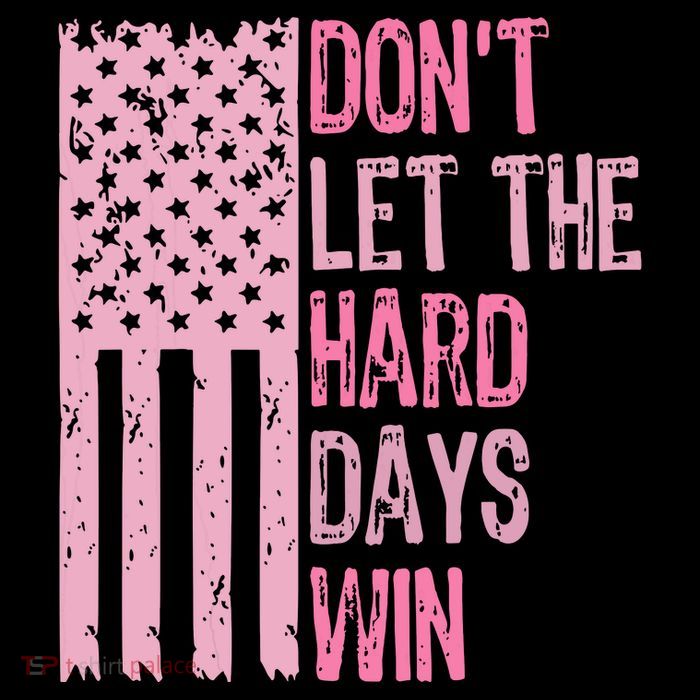 Dont Let The Hard Days Win Funny Inspirational Sayings Zip Tote Bag