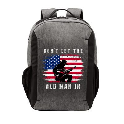Dont Let The Old Man In Vintage American Flag Vector Backpack