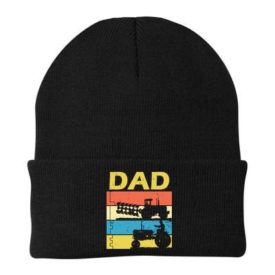 Dad Life Tractor Farmer Retro Tractor Beanie