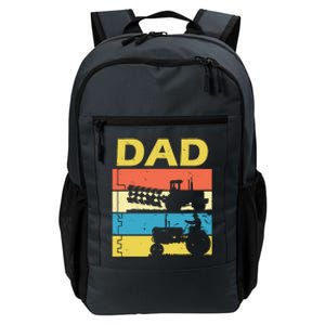 Dad Life Tractor Farmer Retro Tractor Daily Commute Backpack