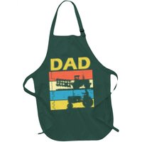 Dad Life Tractor Farmer Retro Tractor Apron