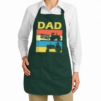 Dad Life Tractor Farmer Retro Tractor Apron
