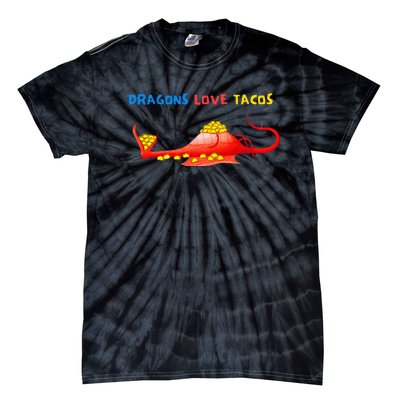 Dragons Love Tacos Essential Tie-Dye T-Shirt