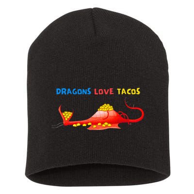 Dragons Love Tacos Essential Short Acrylic Beanie