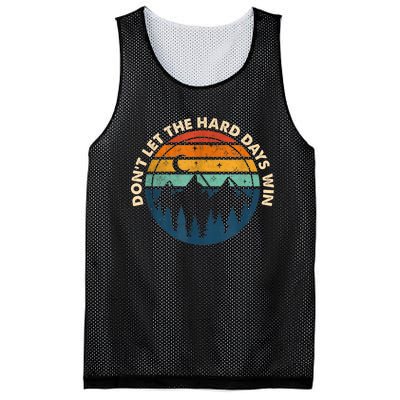 DonT Let The Hard Days Win Mesh Reversible Basketball Jersey Tank