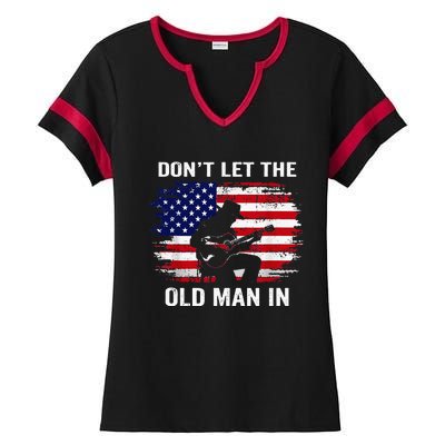 DonT Let The Old Man In Ladies Halftime Notch Neck Tee