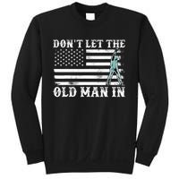 DonT Let The Old Man In Vintage American Flag Sweatshirt