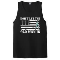 DonT Let The Old Man In Vintage American Flag PosiCharge Competitor Tank