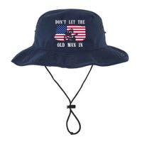 Dont Let The Old Man In Vintage American Flag Legacy Cool Fit Booney Bucket Hat