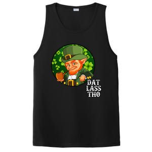 Dat Lass Tho Funny Irish St. Patricks Day PosiCharge Competitor Tank