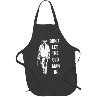DonT Let The Old Man In Vintage Standing With A Guitar Apron