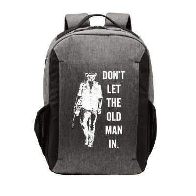 DonT Let The Old Man In Vintage Standing With A Guitar Vector Backpack
