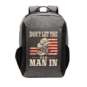 DonT Let The Old Man In American Flag Vector Backpack