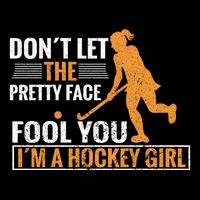 Don´T Let The Pretty Face Foll You I´M A Hockey Cool Gift Cooling Performance Long Sleeve Crew